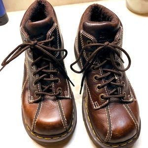 Vintage doc martens (Dr. Martins) brown chunky